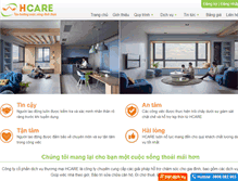 Tablet Screenshot of hcare.vn
